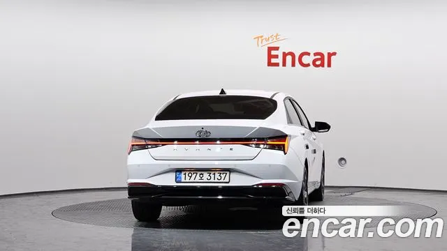 Hyundai Avante Hybrid (CN7) id 2658167 из Кореи 5