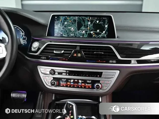 BMW 7 Series (G11) 2021 Черный из Кореи, фото 5