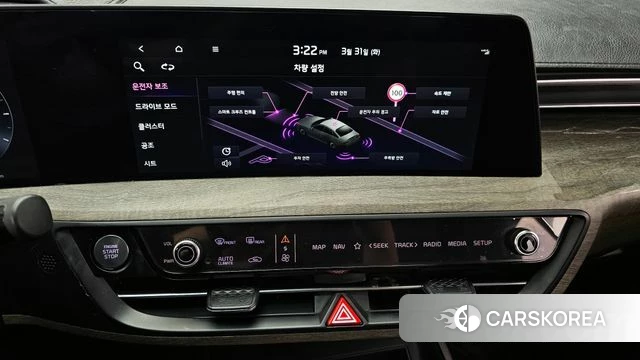 Kia K8 2024 Серебристо-серый из Кореи, фото 5