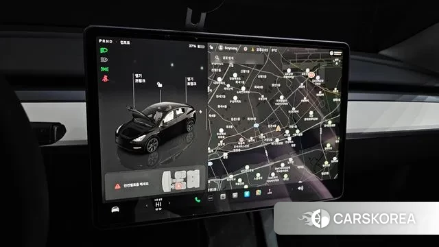 Tesla Model Y 2024 Черный из Кореи, фото 5