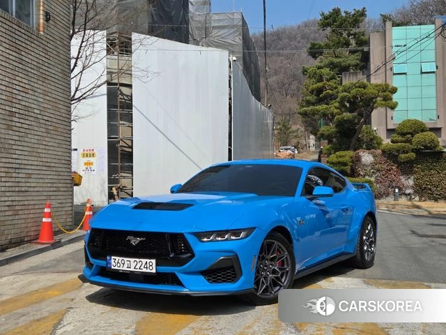 Ford Mustang 7th Generation 2025 Синий из Кореи, фото 5