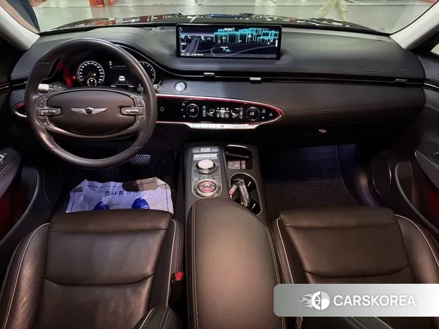 Genesis GV70 2021 Черный из Кореи, фото 5