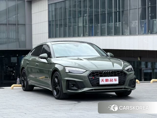 Audi A5 2021 Зеленый из Китая, фото 5