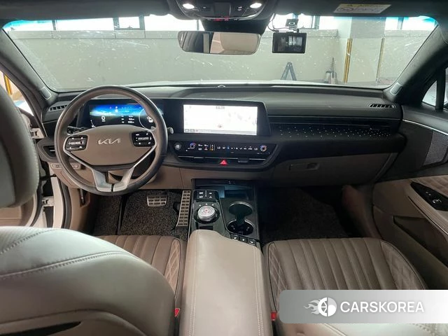 Kia K8 Hybrid 2024 Белый из Кореи, фото 5
