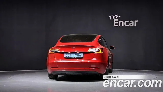 Tesla Model 3 2021 Красный из Кореи, фото 5