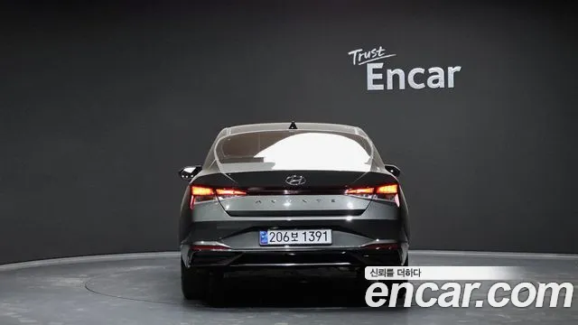 Hyundai Avante (CN7) 2021 Серый из Кореи, фото 5