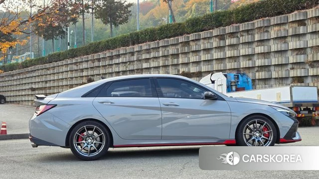 Hyundai Avante (CN7) 2022 Серебристо-серый из Кореи, фото 5