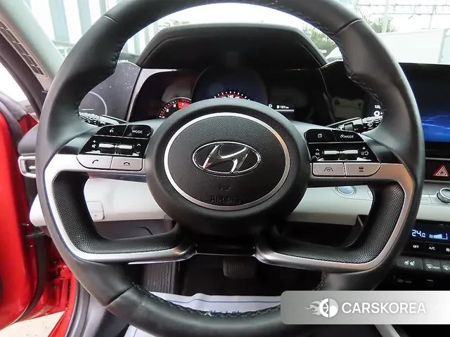 Hyundai Avante (CN7) 2021 Красный из Кореи, фото 5