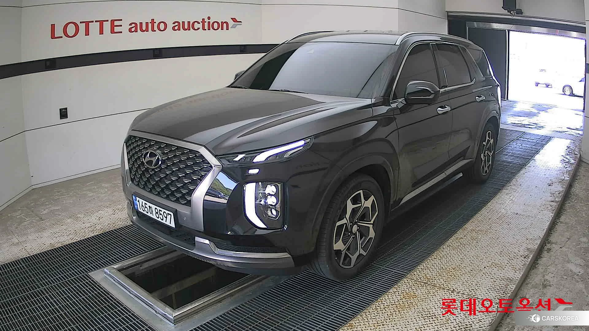Hyundai Palisade 2022 Abyss Black Pearl из Кореи, фото 5