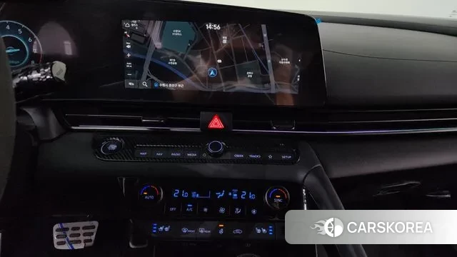 Hyundai The New Avante (CN7) 2023 Небесно-голубой из Кореи, фото 5