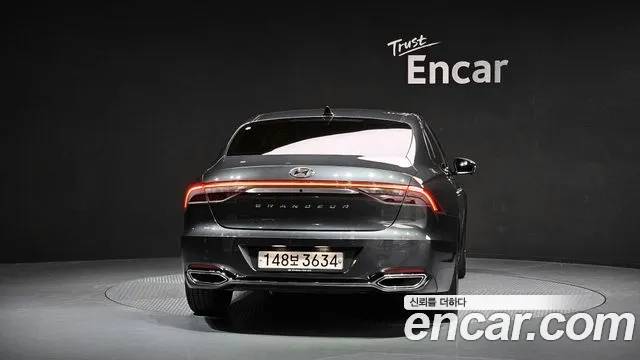Hyundai The New Grandeur IG 2020 Серый из Кореи, фото 5