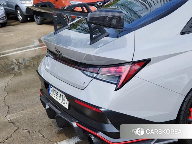 Hyundai The New Avante (CN7) 2024 Серебристо-серый из Кореи, фото 5