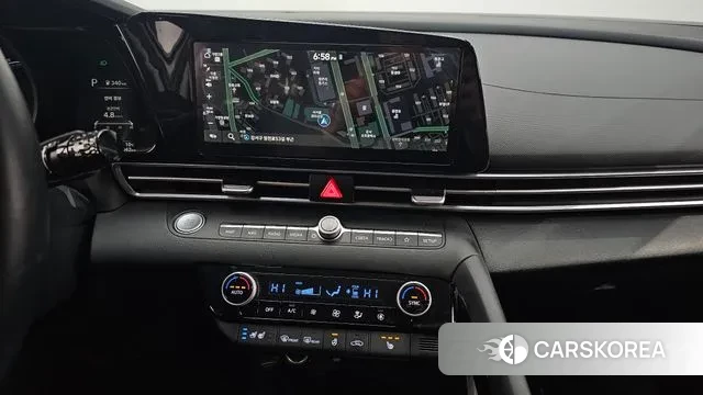 Hyundai Avante Hybrid (CN7) 2021 Серебристо-серый из Кореи, фото 5