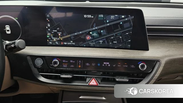 Kia K8 Hybrid 2022 Черный из Кореи, фото 5