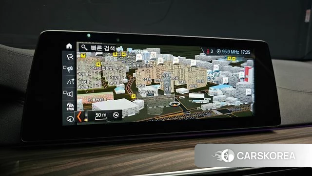 BMW 5 Series (G30) 2018 Синий из Кореи, фото 5