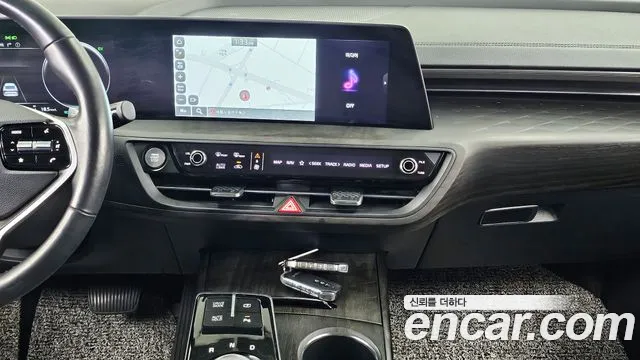 Kia K8 Hybrid 2021 Черный из Кореи, фото 5