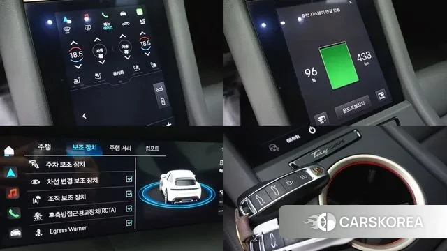 Porsche Taycan 2022 Серебристо-серый из Кореи, фото 5