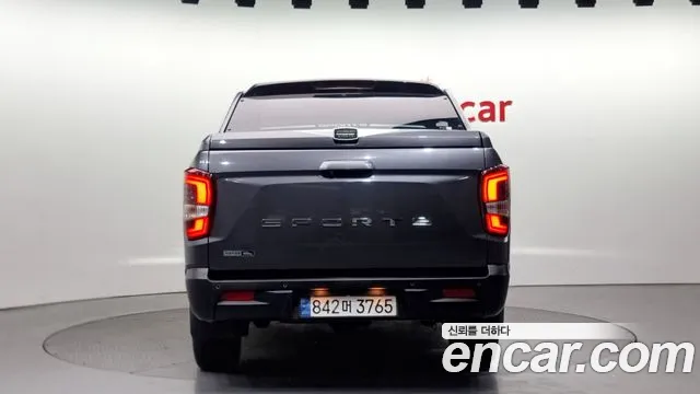 Ssangyong The New Rexton Sport 2022 Серый из Кореи, фото 5