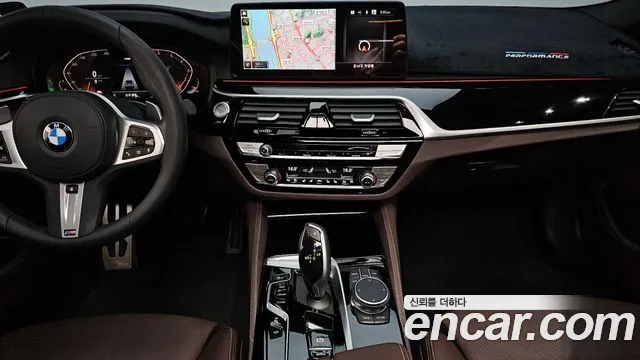 BMW 5 Series (G30) 2023 Черный из Кореи, фото 5