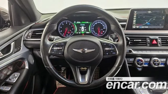 Genesis G70 2018 Черный из Кореи, фото 5