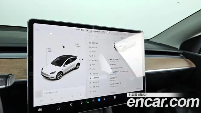 Tesla Model Y 2021 Белый из Кореи, фото 5