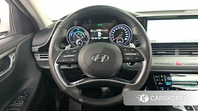 Hyundai The New Grandeur IG Hybrid 2022 Белый из Кореи, фото 5