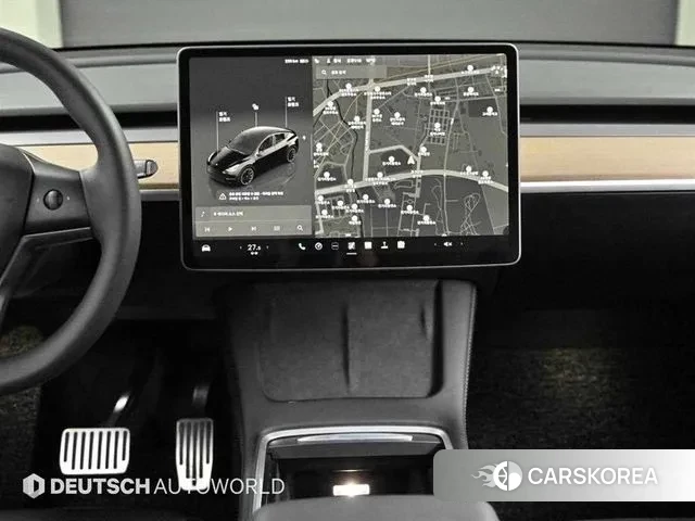 Tesla Model Y 2023 Черный из Кореи, фото 5