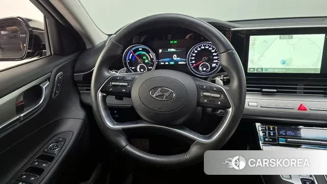 Hyundai The New Grandeur IG Hybrid 2021 Черный из Кореи, фото 5