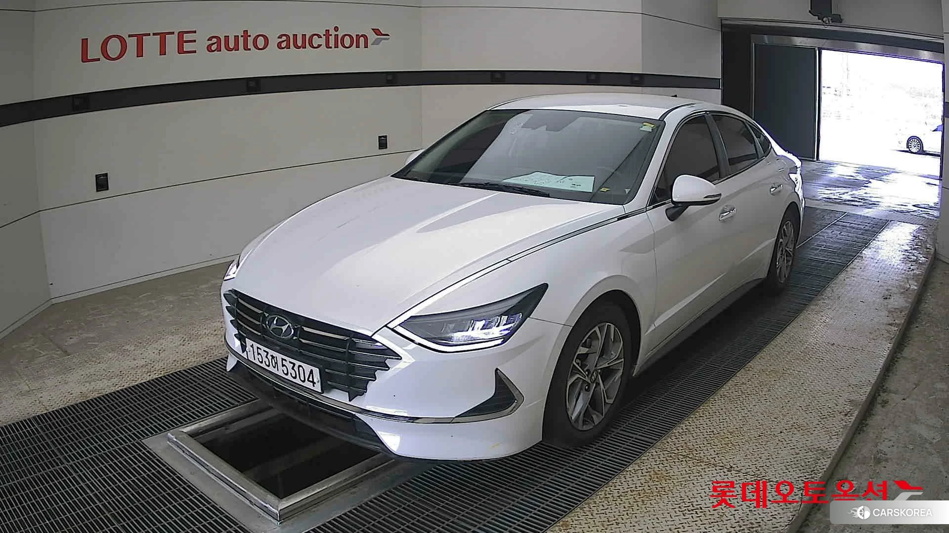 Hyundai Sonata 2021 White cream (optional) из Кореи, фото 5