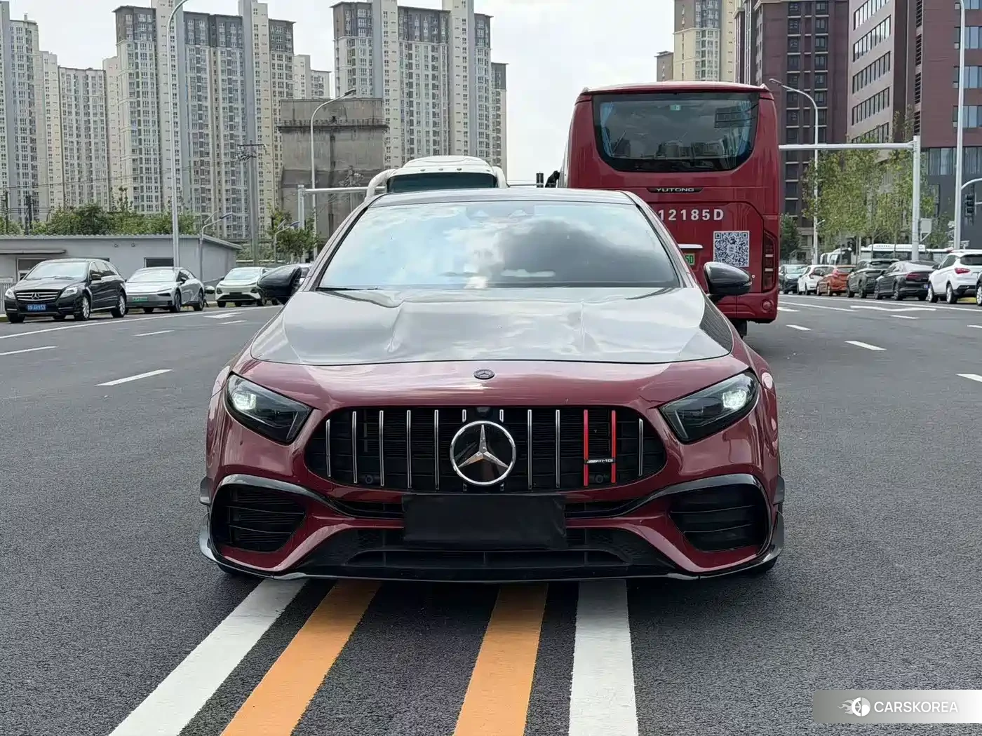 Mercedes-Benz A-class AMG 2020 Red/purple из Китая, фото 5