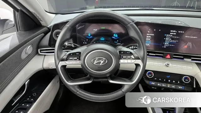 Hyundai Avante (CN7) 2022 Белый из Кореи, фото 5