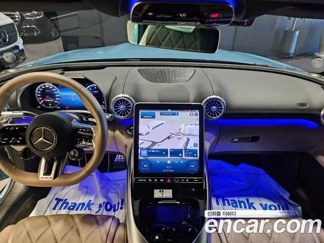 Mercedes-Benz SL-Class R232 2024 Небесно-голубой из Кореи, фото 5