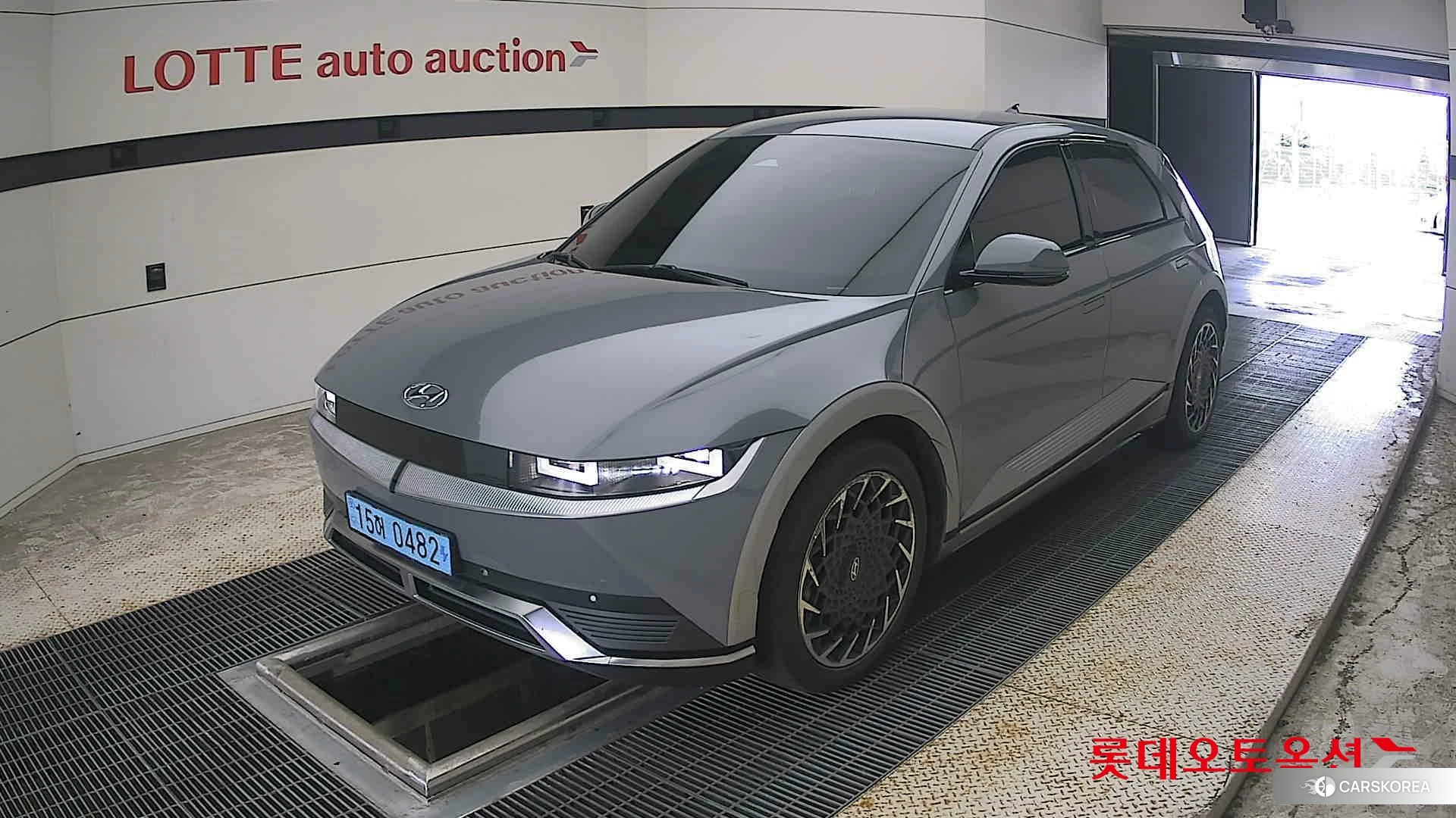 Hyundai IONIQ 5 2022 Galactic Grey Metallic из Кореи, фото 5