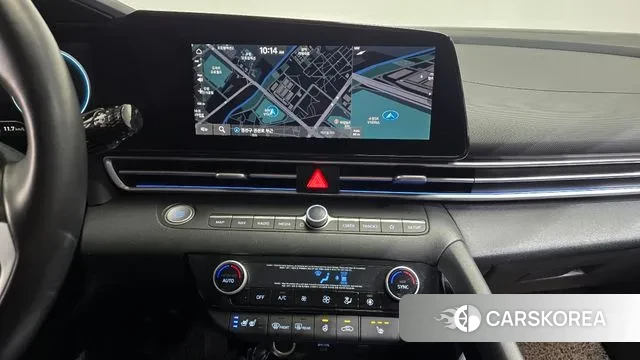 Hyundai Avante Hybrid (CN7) 2021 Синий из Кореи, фото 5