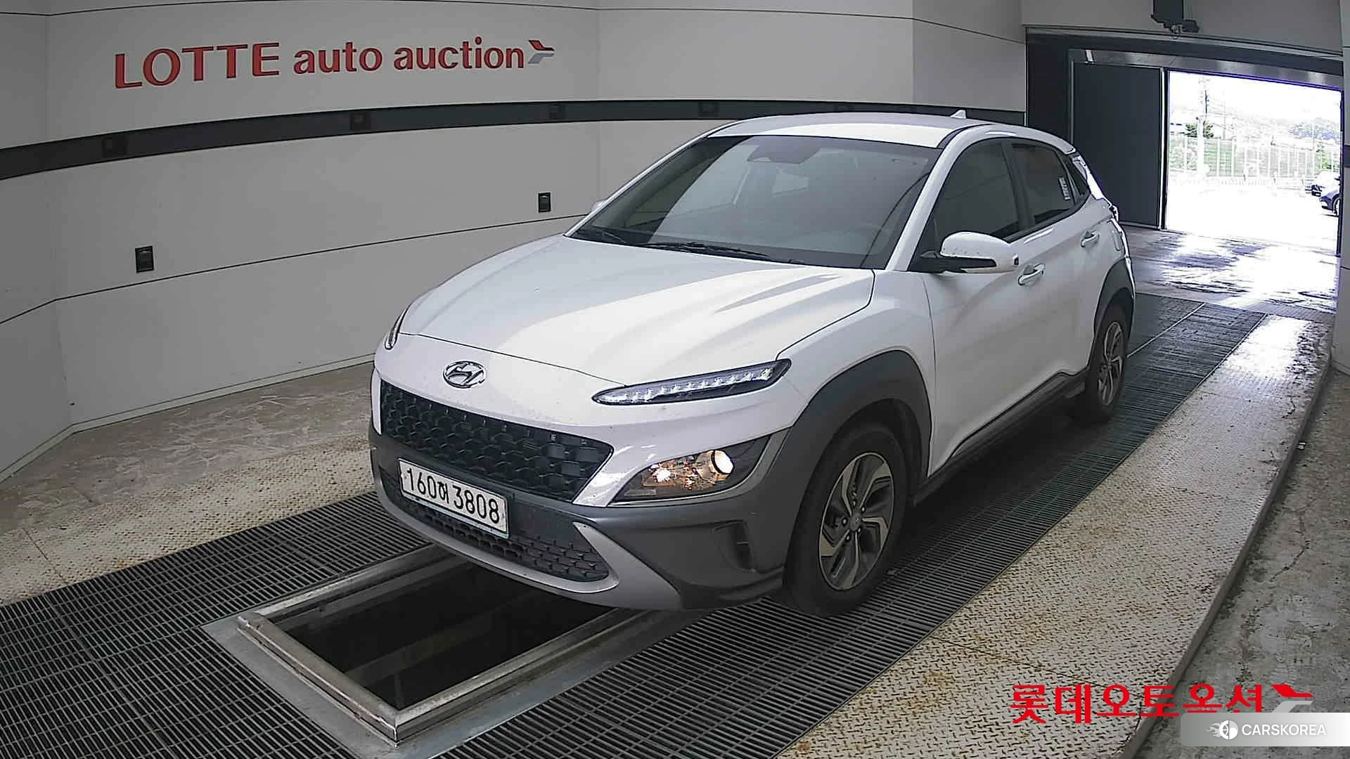 Hyundai Kona Hybrid 2021 Atlas White из Кореи, фото 5