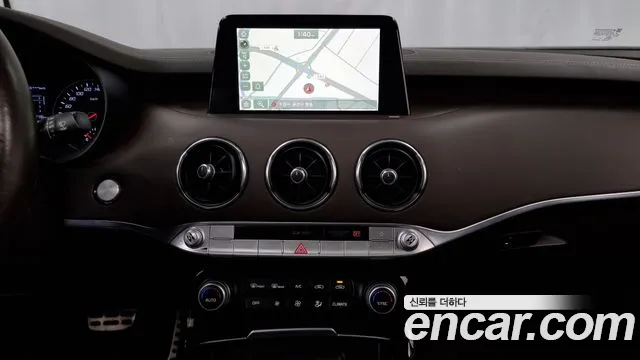 Kia Stinger 2018 Синий из Кореи, фото 5