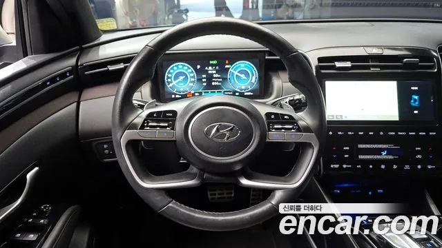Hyundai Tucson Hybrid (NX4) 2023 Белый из Кореи, фото 5
