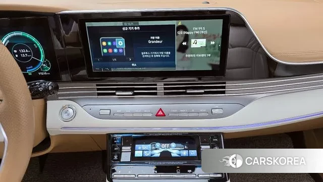 Hyundai The New Grandeur IG Hybrid 2021 Белый из Кореи, фото 5