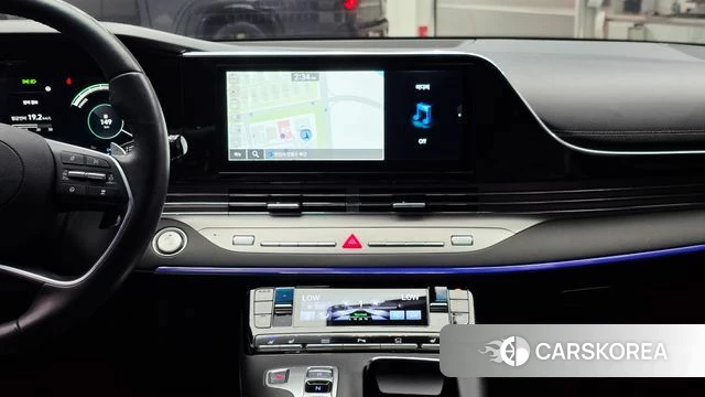 Hyundai The New Grandeur IG Hybrid 2022 Черный из Кореи, фото 5