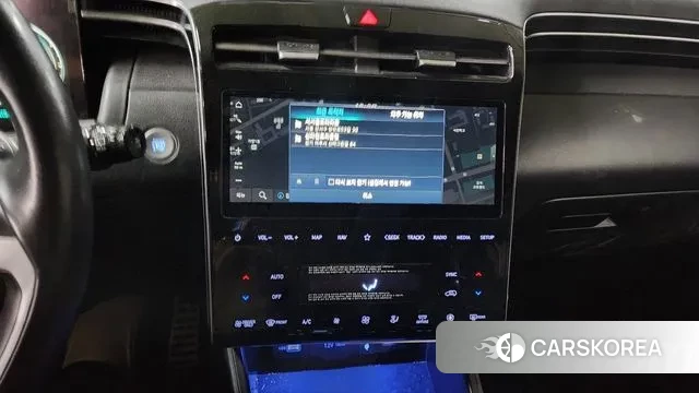 Hyundai Tucson Hybrid (NX4) 2021 Серебристо-серый из Кореи, фото 5