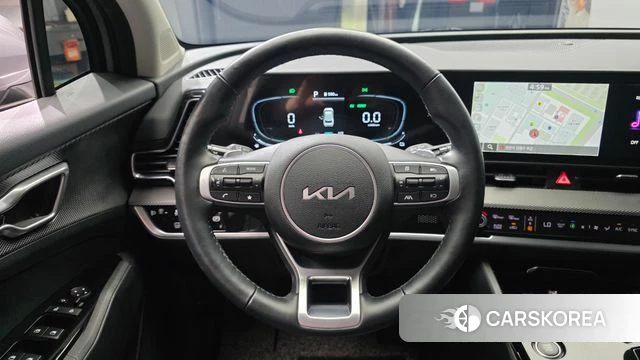 Kia Sportage 5th Generation Hybrid 2023 Серебристо-серый из Кореи, фото 5