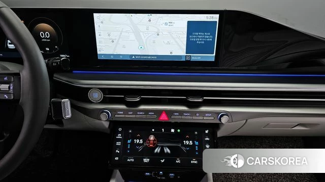 Hyundai Grandeur Hybrid (GN7) 2024 Белый из Кореи, фото 5