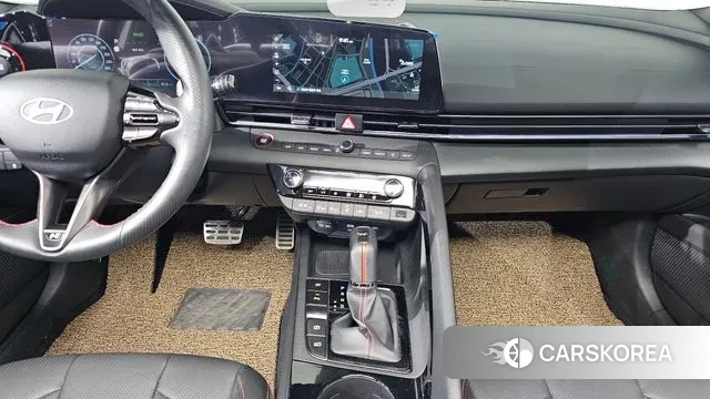 Hyundai The New Avante Hybrid (CN7) 2023 Белый из Кореи, фото 5