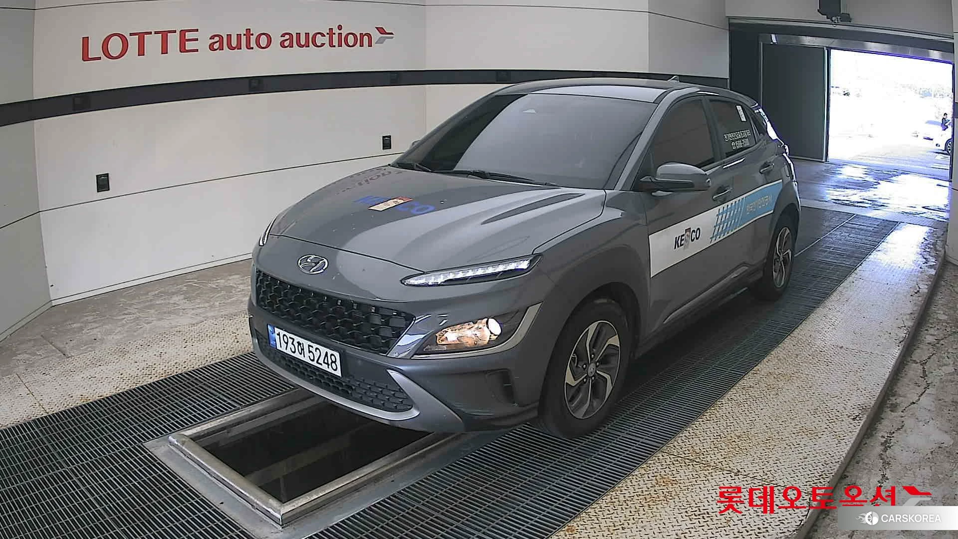 Hyundai Kona Hybrid 2023 Galactic Grey Metallic из Кореи, фото 5