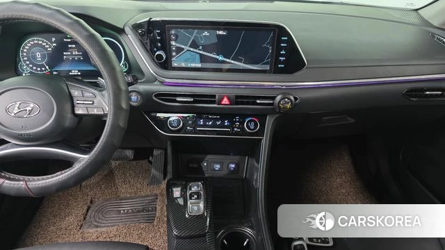 Hyundai Sonata (DN8) 2022 Черный из Кореи, фото 5