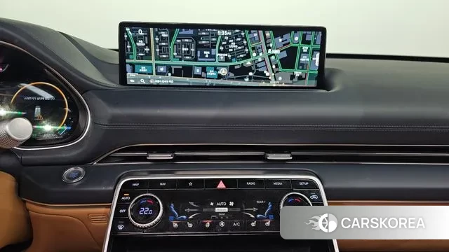 Genesis GV80 2021 Красный из Кореи, фото 5