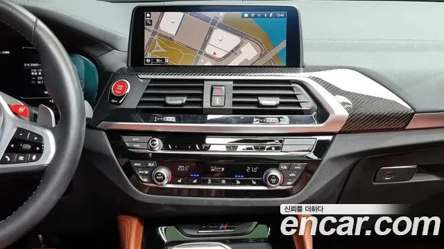 BMW X4M (G02) 2021 Серебристо-серый из Кореи, фото 5