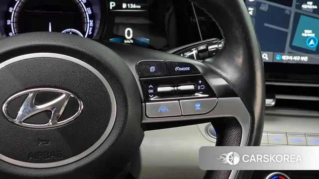 Hyundai Avante Hybrid (CN7) 2022 Серый из Кореи, фото 5