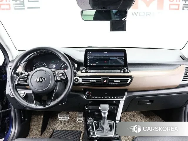 Kia Seltos 2020 Синий из Кореи, фото 5