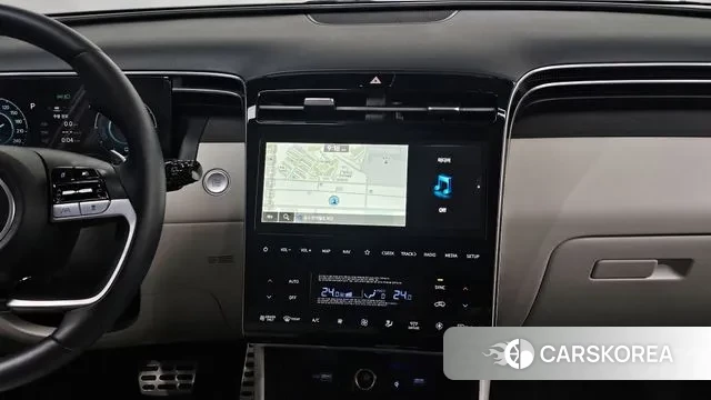 Hyundai Tucson Hybrid (NX4) 2022 Белый из Кореи, фото 5